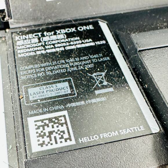 KINECT for XBOX One Model 1520 Mootion Sensor Bar Camera Video Gaming - Picture 5 of 7